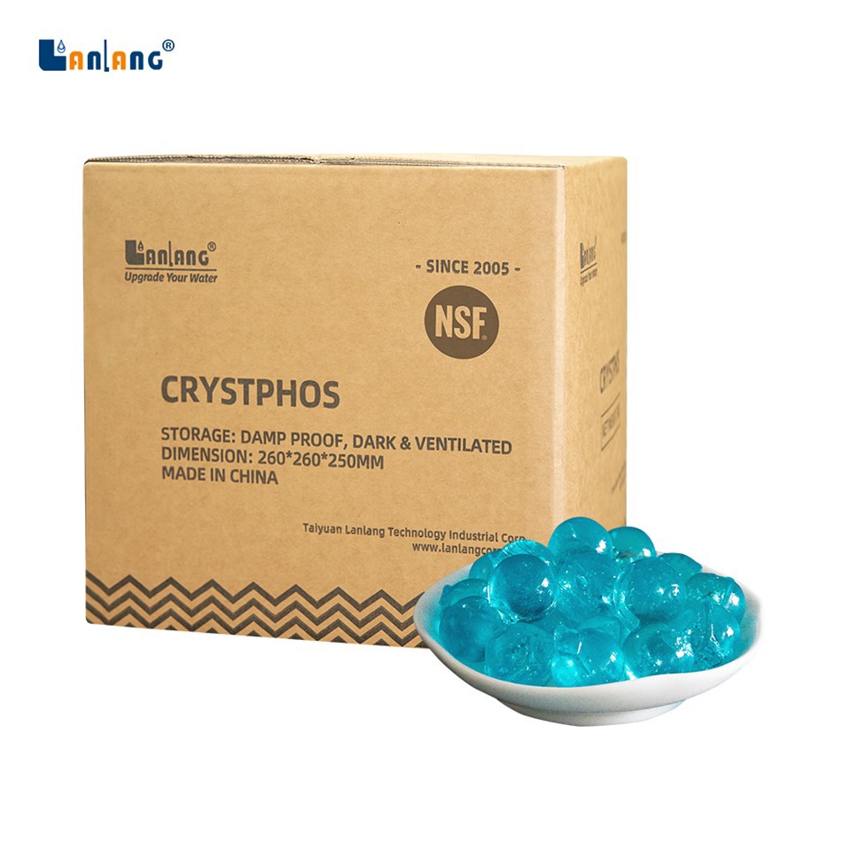 Blue Anti-algae Crystphos Sodium Polyphosphate