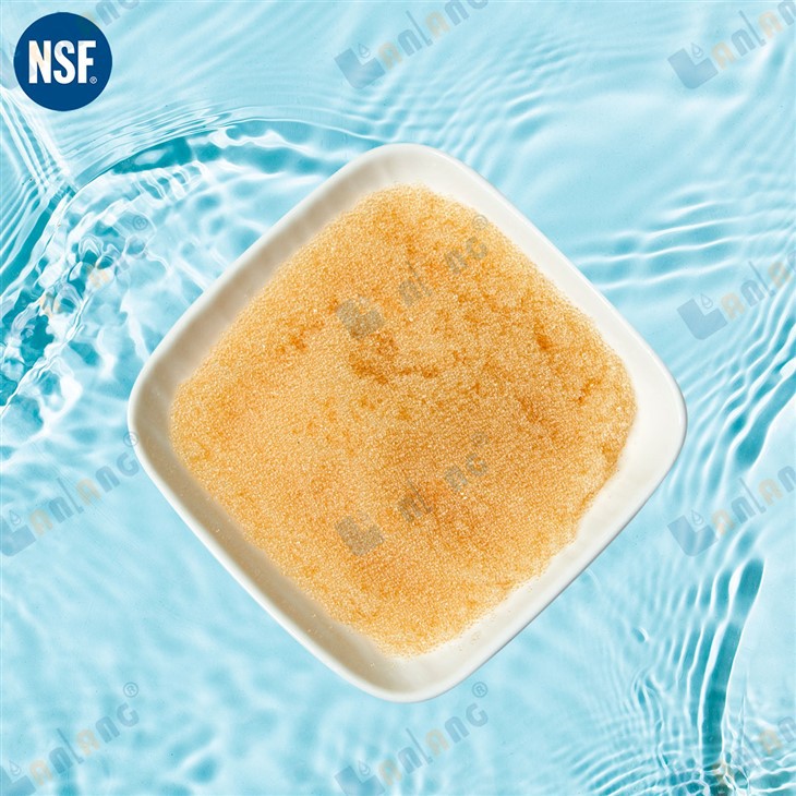 Food Grade Macroporous Weak Acid Water Pitcher Cation Resin