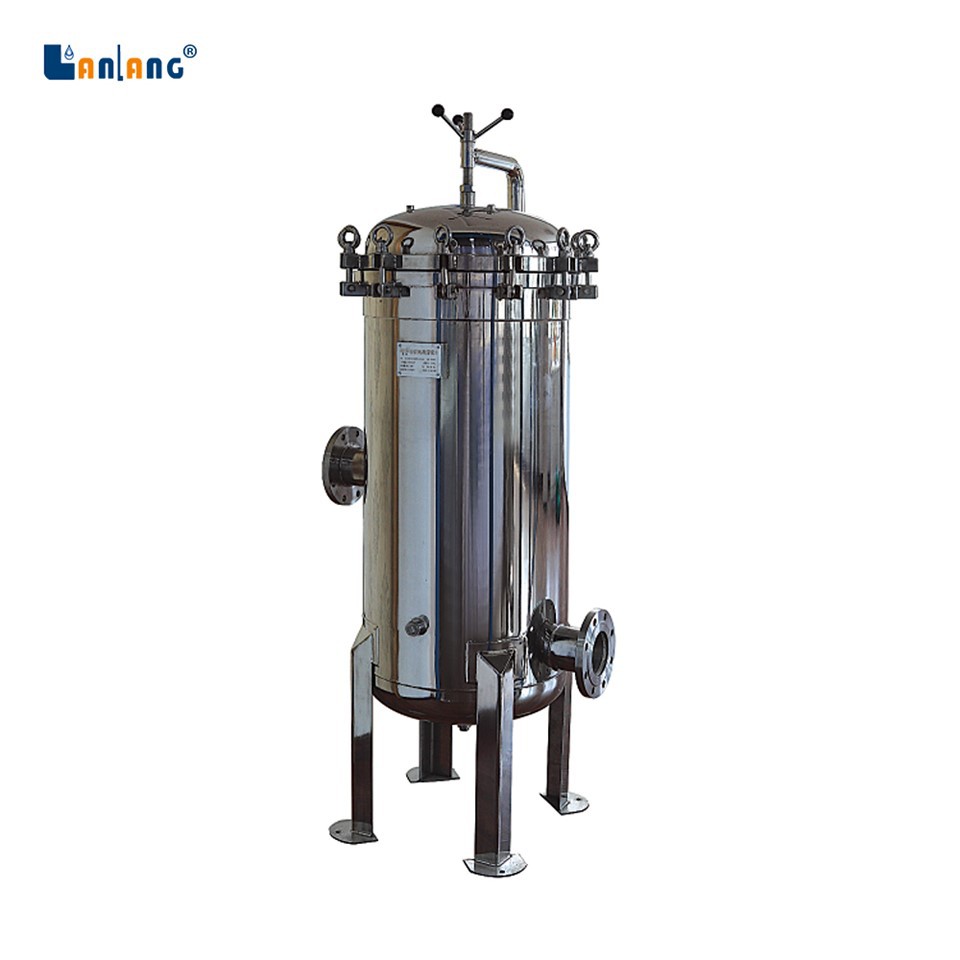 Stainless Steel Filter Housing For Water Treatment Machinery